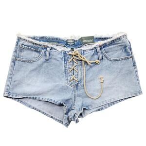 Wild Fable Highest Rise Cutoff Denim Shorts - Women's Size 6 - Blue NWT